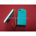 Customized Mini Leather Mobile Phone Pouches For Iphone 4s , Iphone 4